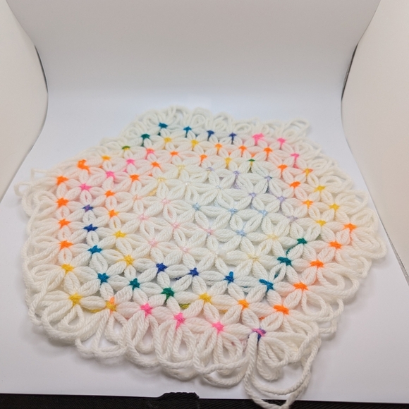 5/$20🩵 Three Hand Woven Hot Pads - Picture 5 of 5